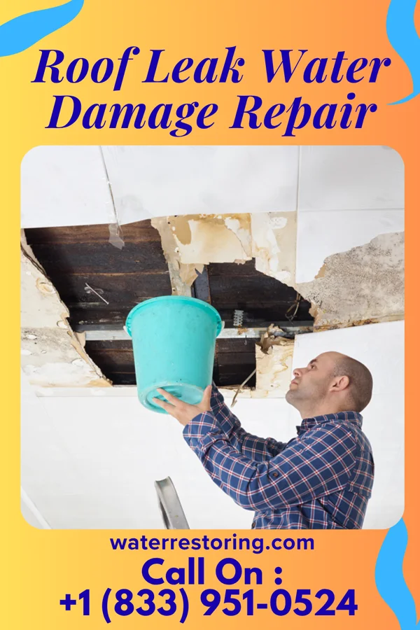 Roof Leak Water Damage Repair in Dickens, IA